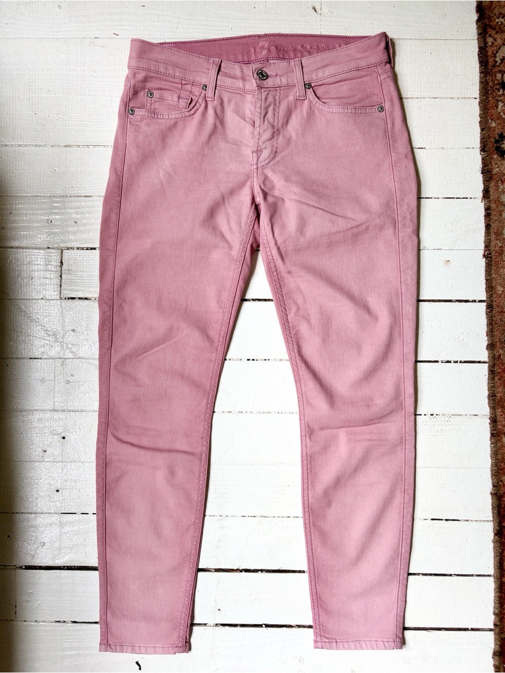 7 For All Mankind Dusty Rose Jeans